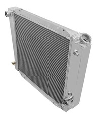Champion Racing 3 Row Alum Radiator For 1966 - 77 Ford Bronco w/Chevy Eng