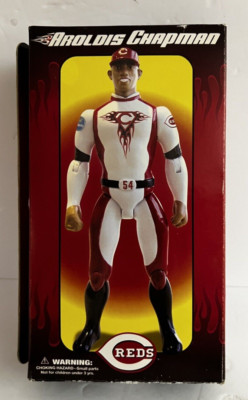 2011 Aroldis Chapman Cincinnati Reds Super Hero Action Figure - New in Box