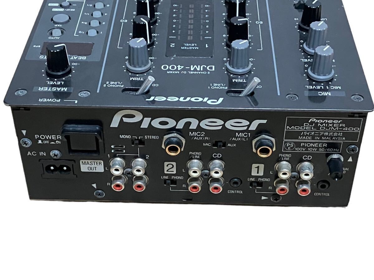 Pioneer DJ Mixer DJM-400 Black 2-channel Effects Audio DJM400 w 