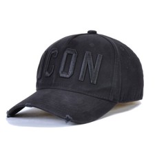 DSQUARED2 Icon Classics Baseball Cap Cotton Men's Black/White/Red/Green One Size