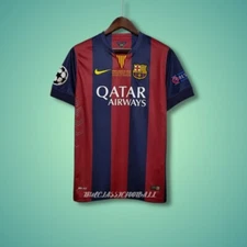 Neymar JR #11 FC Barcelona Jersey 2014-2015 Champions League Final Short Sleeve