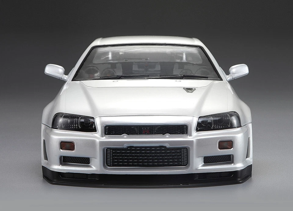 Killerbody Nissan Skyline R34 Karosserie Perl Weiß 195mm RTU - KB48644 - Bild 3 von 4