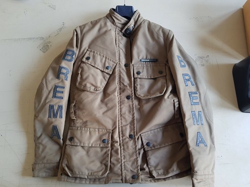 Giubbotto Brema Moto Tg 44 color beige con giubbino interno imbottito | eBay