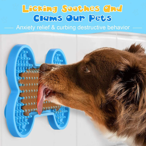 dog licking mats