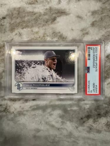Julio Rodriguez 2022 Topps Update Variation Rookie SP Short Print #US44 PSA 10