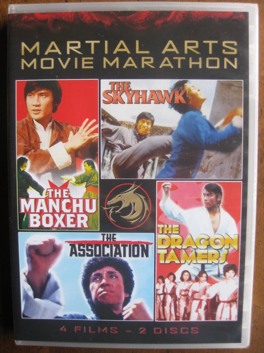 100 MARTIAL ARTS MOVIE MARATHON (2014, 4-Films, 2-DVD Set) SHOUT