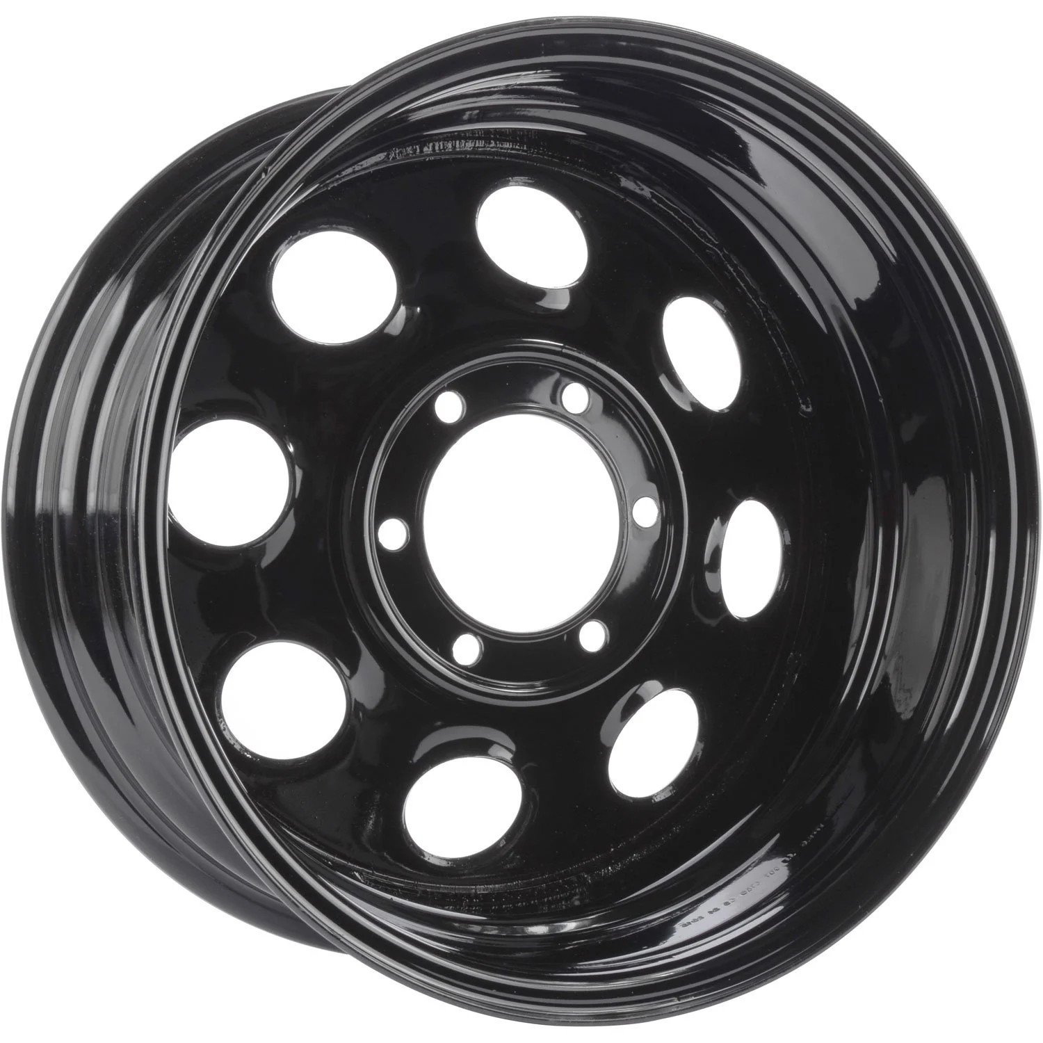 JEGS 681144 Baja-8 Steel Wheel Diameter & Width: 17 x 8"
