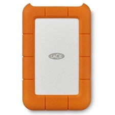 LaCie Rugged 4TB External 2.5in USB-C 3.1 Gen 1 Portable Hard Drive STFR4000400