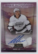 2024-25 O-Pee-Chee Platinum Rookie Auto Sunset Andre Lee #R-AL Auto 1p21