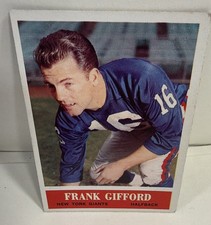 Philadelphia Gum 1964 Frank Gifford #117 New York Giants Vintage Football Card