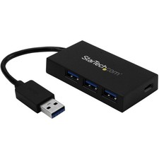StarTech 4 Port USB Hub - USB 3.0 - USB A to 3x USB A and 1x USB C - USB Port