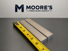 2 Pieces 1/2" X 1" X 6" Long ALUMINUM FLAT BAR STOCK SOLID 6061 T6511