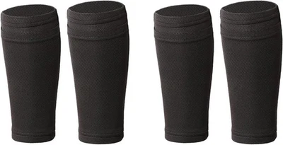 VPB 2 Paar Fußball Schienbeinschoner Socken,Anti-Rutsch Ärmel S