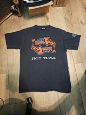 Extremely  Rare Vintage Tuna ‘Australia’ Black Men’s T-Shirt | Size Large Murina