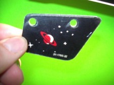 Bally TWILIGHT ZONE originale flipper gioco flipper campo da gioco plastica #4