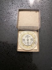 Antique Negretti & Zambra Pocket Forecaster - Original Box – Early 1900s