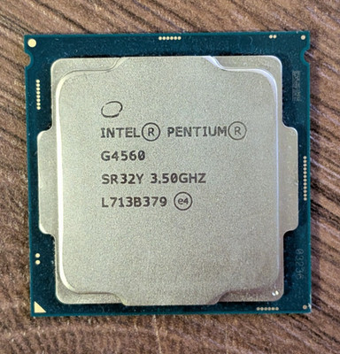 Intel Pentium G4560 Processor 2Core 4Threads 3.5GHz LGA1151 4MB  Desktop CPU