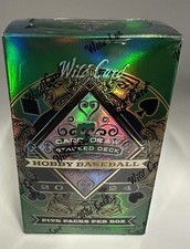2024 Wild Card 5 Card Draw Stacked Deck MLB Baseball - Factory Sealed Hobby Box!