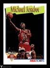 1991-92 Hoops #317 Chicago Bulls HOF Michael Jordan Basketball Card NM