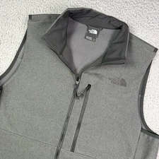The North Face Apex Bionic 3 Vest Mens M Dark Gray DWR Windwall Soft Shell NEW