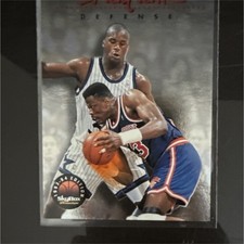 SkyBox 1993-94 Shaq Talk Defense Insert #5 Shaquille O'Neal NBA Basketball