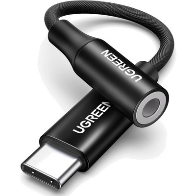 UGREEN USB C Klinke Adapter Aux USB C auf 3.5mm Kopfhörer Adapter mit DAC Chi...