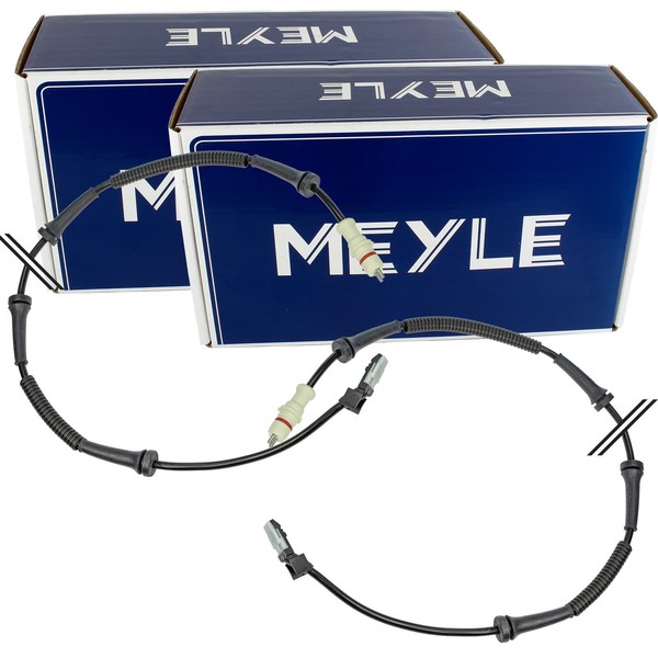 2X Meyle ABS-SENSOREN Vorne Beidseitig Passend FÜR Opel Vivaro Renault Trafic-image