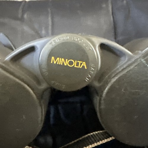 BINOCULARS MINOLTA ZOOM STANDARD EZ 8X- 20X50 BINOCULAR. WITH CASE B19 - Foto 6 di 9
