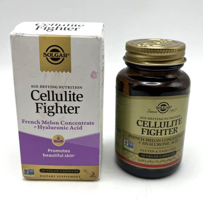 Solgar Cellulite Fighter Skin Vitamin and Mineral Supplement  30 Vegcaps 07/2027