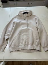 vintage nike center swoosh medium cream 