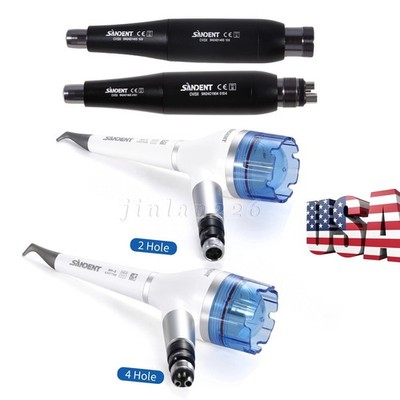 Dental Air Flow Teeth Polishing Spray Polisher /Hygiene Prophy Handpiece 2/4Hole