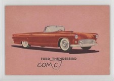 1956 Quaker Oats Sports Cars of 1956 Ford Thunderbird #14 16ez