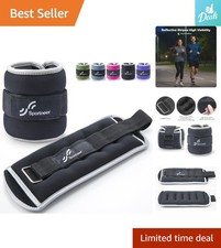 Training Ankle  Wrist Weights with Reflective Bands - Ideal for Fitness Goals