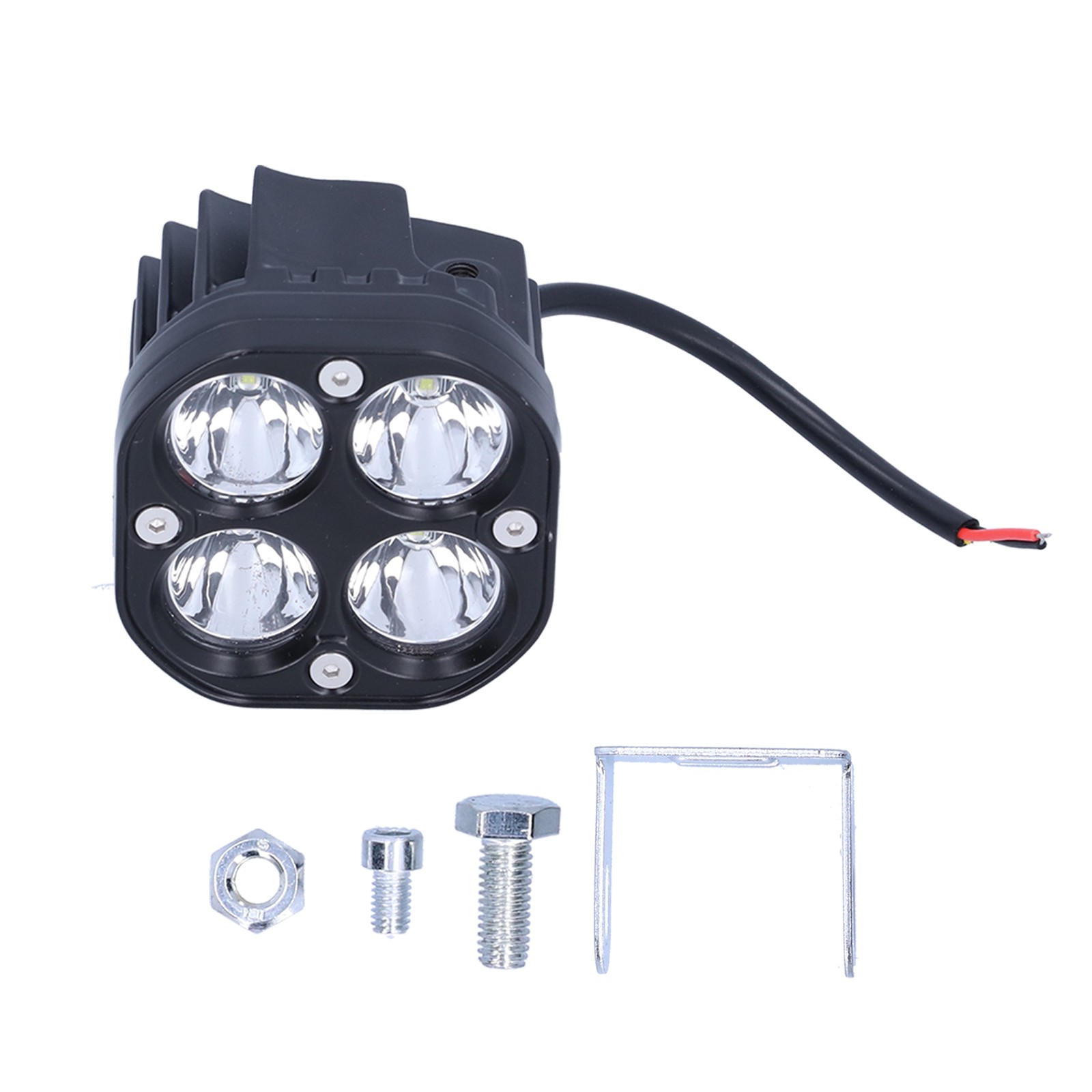 ⁺White Light 6000K 40W 4LED 3in Work Light 4000LM Spot Lamp IP67 Waterproof