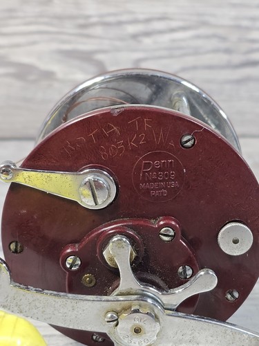 Mulinello PENN PEER 309 Levelwind perfettamente funzionante e funzionante vintage - Foto 3 di 8