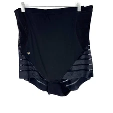 NWT Honeylove Queen Brief Shapewear Black Plus Size 3X $84 NEW