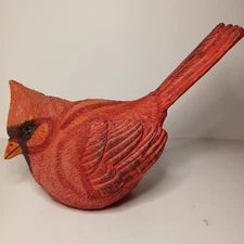 Red Cardinal Resin Figurine Garden Christmas Decor Collectable TII Collection