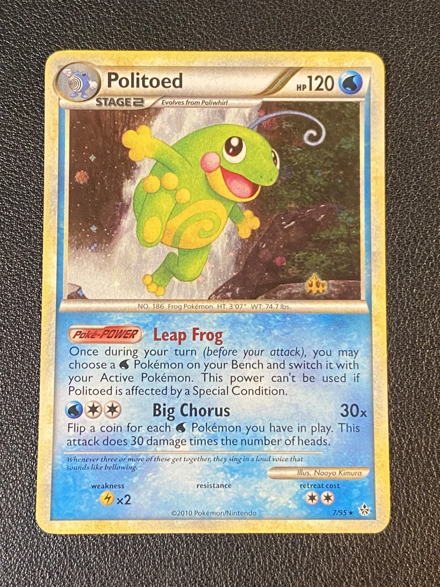 POLITOED HOLO 8/75 ニョロトノ 英語版 ポケットモンスター Politoed Pokémon TCG Cards for sale | eBay