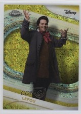 2025 Topps Chrome Disney Yellow Mini-Diamond Refractor LeFou #132 go9