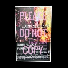 My Chemical Romance Vintage Bullets Poster from the Promo Poster Set 2002 “F”