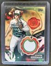 2024 Topps Holiday Hunter Goodman Relics RC Jersey Rookie #RC-HG Rockies