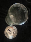Restaurant Style Ribbed Glass Metal Top Parmesan Cheese Spice Shaker 5.5"×3" — photo 4