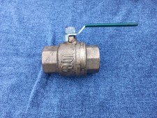 DZR/CR Brass Marine ball valve 1.5" for boat, etc DN40 PN25 1/4turn handle ISIS