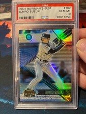 2001 Bowmans Best Ichiro Suzuki PSA 10