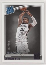 2018 Panini Donruss Rated Rookies Press Proof Purple 172/199 Chimezie Metu 0l4h