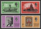 Falkland Islands 1969 Inauguration of Bishop Stirling set of 4 MUH
