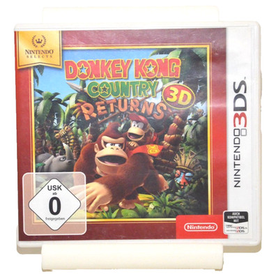 Donkey Kong Country Returns 3D (Nintendo 3DS, 2018) in Originalhülle OVP geprüft
