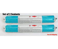 Dowsil Contractors Weatherproofing Sealant Black 20 oz Sausage Set of 2