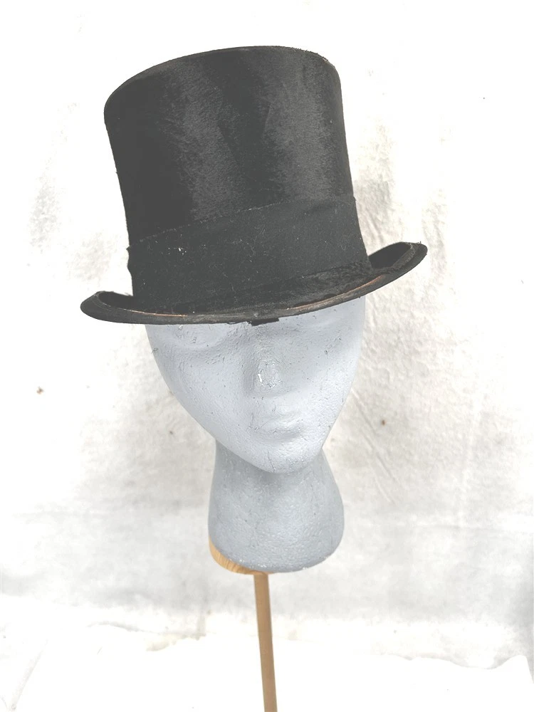 Chapeau De Cowboy Stetson Vintage - 7X, Silverbelly, Taille 7 1/8, Avec épingle JBS