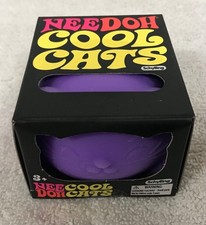 COOL CATS Nee Doh PURPLE Stress Squish NEEDOH